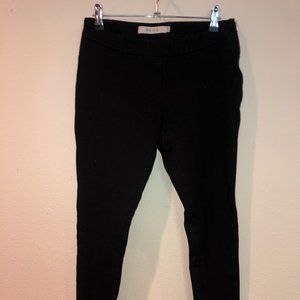Reiss Black Formal Leggings with side zipper